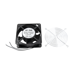 Вентилятор обдуву (кулер) для холодильника AC FAN, 120*120*38 мм, 220 В (з решіткою)