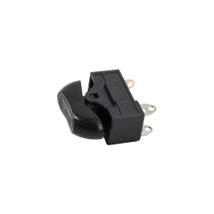Кнопка сетевая одинарная HG-A01-01 13х26 мм 3 контакта (3-позиционная)