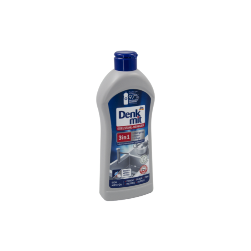 Чистящее средство для поверхностей из нержавеющей стали Denkmit Edelstahl-Reiniger 3in1, 300 мл