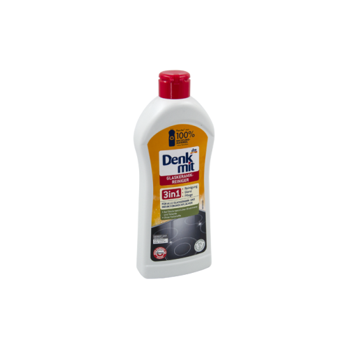 Чистящее средство для стеклокерамических поверхностей Denkmit Glaskeramik-Reiniger 3in1, 300 мл Чистящее средство для стеклокерамических поверхностей Denkmit Glaskeramik-Reiniger 3in1, 300 мл