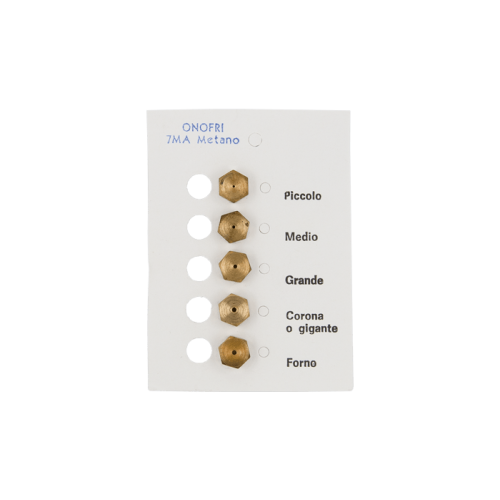 Комплект жиклерів (форсунок) для газової плити під балонний газ 7MA MGC103UN (M7*1.0)