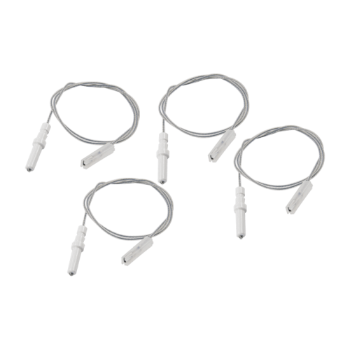 Комплект свічок розпалювання для газової плити Indesit C00052951, COD.34101001 (473 мм), 4 штуки