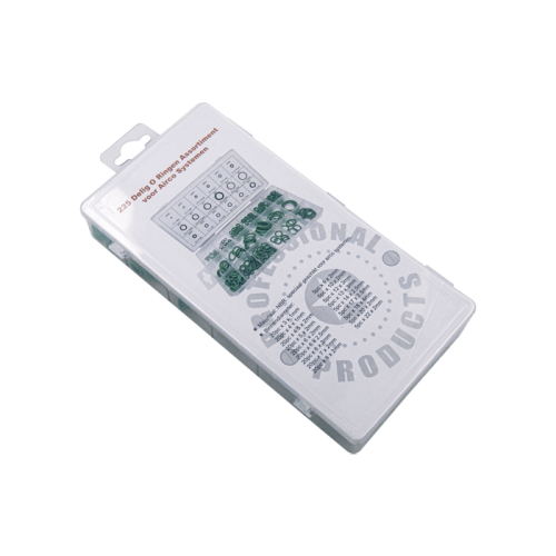 Набір гумових ущільнювальних кілець для кондиціонера Whicepart CH-225, 225 штук (зелені)