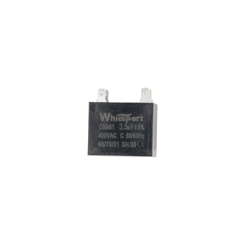 Конденсатор CBB61  3.5 мкФ, 450 В, Whicepart (прямоугольный, клеммы) Конденсатор CBB61  3.5 мкФ, 450 В, Whicepart (прямоугольный, клеммы)