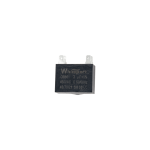 Конденсатор CBB61 3 мкФ, 450 В, Whicepart (прямокутний, клеми)