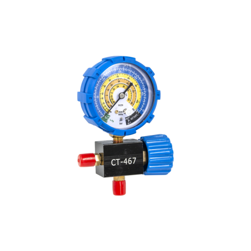 Манометричний колектор 1-вентильний Whicepart CT-467 (R1270, R290, R600a) Манометричний колектор 1-вентильний Whicepart CT-467 (R1270, R290, R600a)