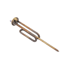 Тэн для бойлера фланцевый 2000 Вт, 027/2, Reco, L=268 мм, d=48 мм (короткие контакты)