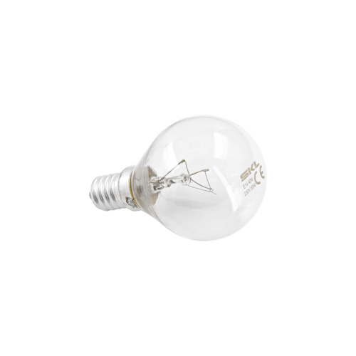 Лампочка для духовки E14, 40 Вт, 230 В, 45*70 мм, Bosch 00057874, SKL LMP107UN, LMP104UN Лампочка для духовки E14, 40 Вт, 230 В, 45*70 мм, Bosch 00057874, SKL LMP107UN, LMP104UN