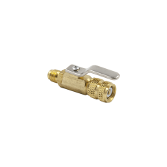 Кран для заправного шланга під фреон R-410a (5/16"SAE, прямий)