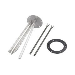 Комплект для ремонта бойлера Electrolux 50266820005, №2 (фланец нерж., прокладка, анод, сухие тэны)