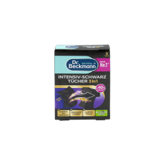 Салфетки для восстановления цвета черных тканей Dr.Beckmann Intensiv-Schwarz Tucher, 6 шт