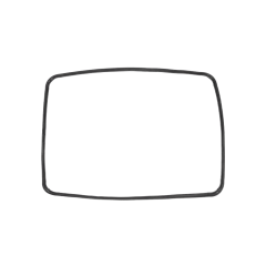 Уплотнитель двери для духовки Zanussi 8996619260491, 420*320 мм