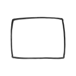 Ущільнювач дверей для духовки Ilve A/094/69, 390*315 мм