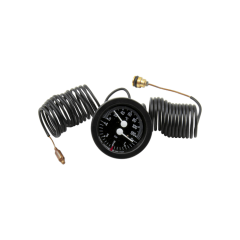 Термоманометр для котла капиллярный Cewal, 0-4 бар, 0-120°C, Ø57 мм