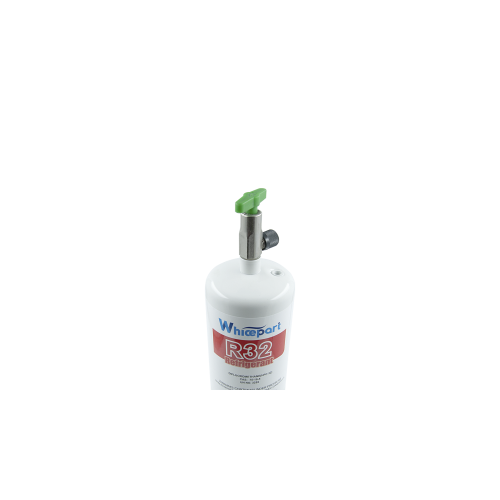 Фреон R-32, 650 г (з краном і клапаном), Whicepart Фреон R-32, 650 г (з краном і клапаном), Whicepart