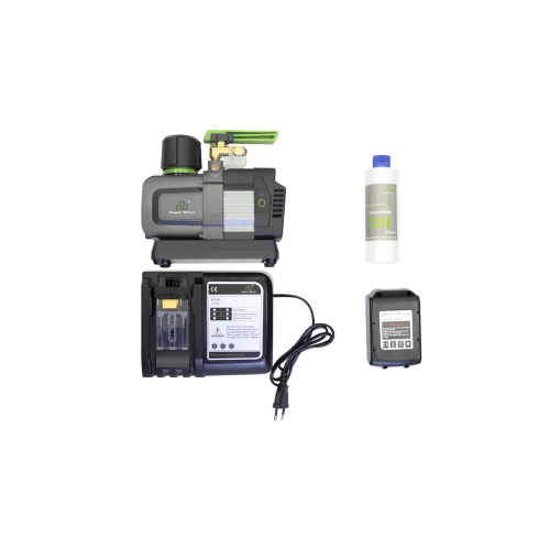 Вакуумний насос з літієвим акумулятором Whicepart DSZH ST-2BMC (двоступеневий, 70 л/хв) Вакуумний насос з літієвим акумулятором Whicepart DSZH ST-2BMC (двоступеневий, 70 л/хв)