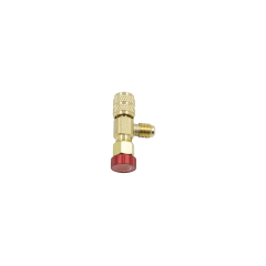 Кран для заправочного шланга под фреон R-22, R-410a (5/16"-1/4" SAE, угловой)