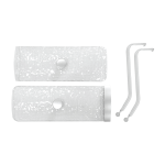 Дефлектор для кондиціонера універсальний type C, 160*860 мм