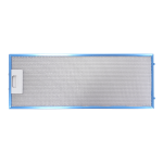 Фільтр для витяжки Teka 61874021, 194*500*9 мм (алюмінієвий жировий)