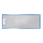 Фильтр для вытяжки Teka 61874021, 194*500*9 мм (алюминиевый жировой)