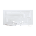 Випарник для холодильника універсальний 405*205 мм, d=8 мм, 2-вивідний (L=210/210 мм)