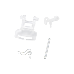 Ручка дверцят для пральної машини Ardo 651007518, з гачком  (44 мм)