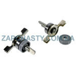 Вал для хлебопечи LG, L=43 (10+33mm) d=8mm (в сборе с сальником и подшипником 8*22)