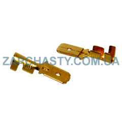 Клема 6,3*0,8mm "тато" 2