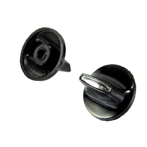 Ручка для духовки та плити Електа, Дружківка, d=47 мм (чорна глянцева) Ручка для духовки та плити Електа, Дружківка, d=47 мм (чорна глянцева)