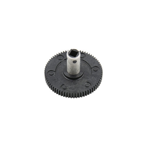 Шестерня для м'ясорубки Хозяюшка 04.0027 з валом, d=72 мм, h=42 мм, z=70