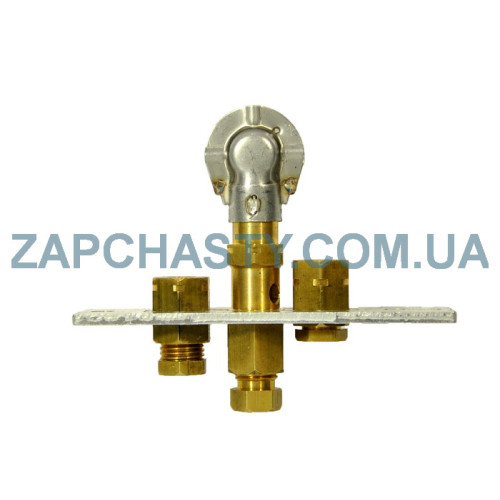 Пилотная (запальная) горелка для газового котла Галант 1443-415 (3 факела) Пилотная (запальная) горелка для газового котла Галант 1443-415 (3 факела)