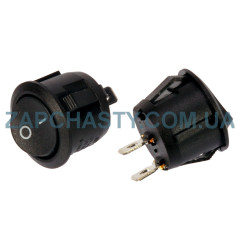 Кнопка мережева одинарна 40307 d=20 мм 2 контакти (2-позиційна) 2