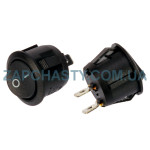 Кнопка сетевая одинарная 40307 d=20 мм 2 контакта (2-позиционная)