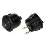 Кнопка сетевая одинарная 40307 d=20 мм 2 контакта (2-позиционная)