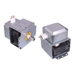 Магнетрон для микроволновой печи LG 2M214, Witol 2M218J подключение 90° (80*80 мм)