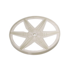 Шків для пральної машини Candy 41024467, 280*33 мм, посадка 16.7 мм (шліц)