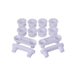 Комплект роликов верхней корзины для посудомоечной машины Zanussi 50226819006, 50269922001