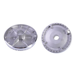 Пальник для газової плити Ariston, Indesit C00052928, d=94 мм h=27 мм, великий