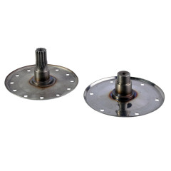 Фланець (опора барабана) для пральної машини Electrolux, Zanussi 0104, шліц (комплект)