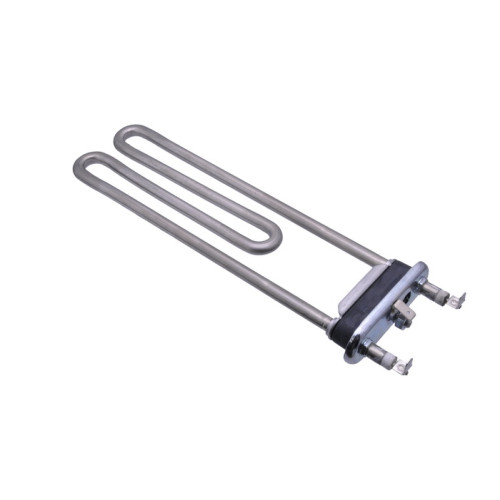 Тен для пральної машини L=244 мм, 2050 Вт, Kawai, Whirlpool 481225928703 (з отвором під датчик)