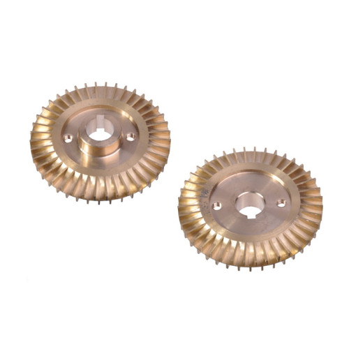 Крильчатка (робоче колесо) для насоса латунна, d=14/71 мм, шпонка