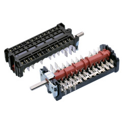 Перемикач для духовки та електроплити Gottak 891207K, Pyramida 33301063, 33301002 (8+1)