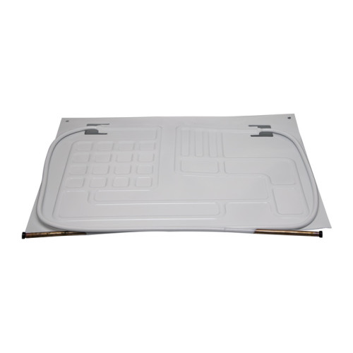 Испаритель для холодильника универсальный 370*280 мм, d=6 мм, 2-выводной