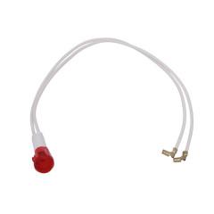 Лампочка индикаторная (сигнальная арматура) для бойлера №2 KEDE К1-2, 250 В (красная)