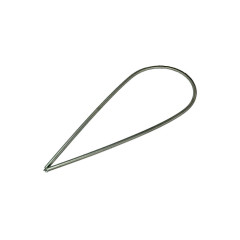 Хомут уплотнителя (резины) для стиральной машины 09AG002, D=172 мм, d=5 мм (внутренний)