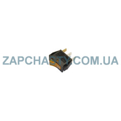 Кнопка мережева одинарна 10х28 мм 3 контакти 16A (2-позиційна) для олійного радіатора 2