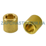 Втулка ковзання для хлібопічки, 10*16*15 мм, JDB (циліндрична, бронзо-графітова)