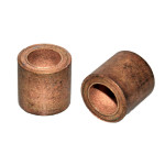 Втулка ковзання для хлібопічки, 10*16*15 мм, JDB (циліндрична, бронзо-графітова)