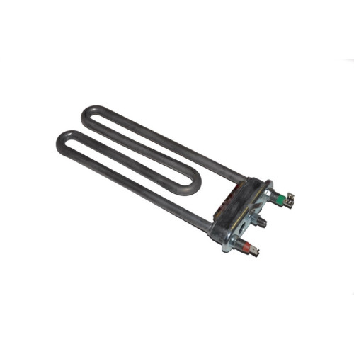 Тен для пральної машини L=192 мм, 1800 Вт, Thermowatt, Ariston C00082601 (з отвором під датчик)