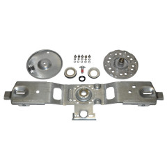 Фланец (опора барабана) для стиральной машины Bosch, Brandt 55X4286, COD.051 (ведомый с планкой)